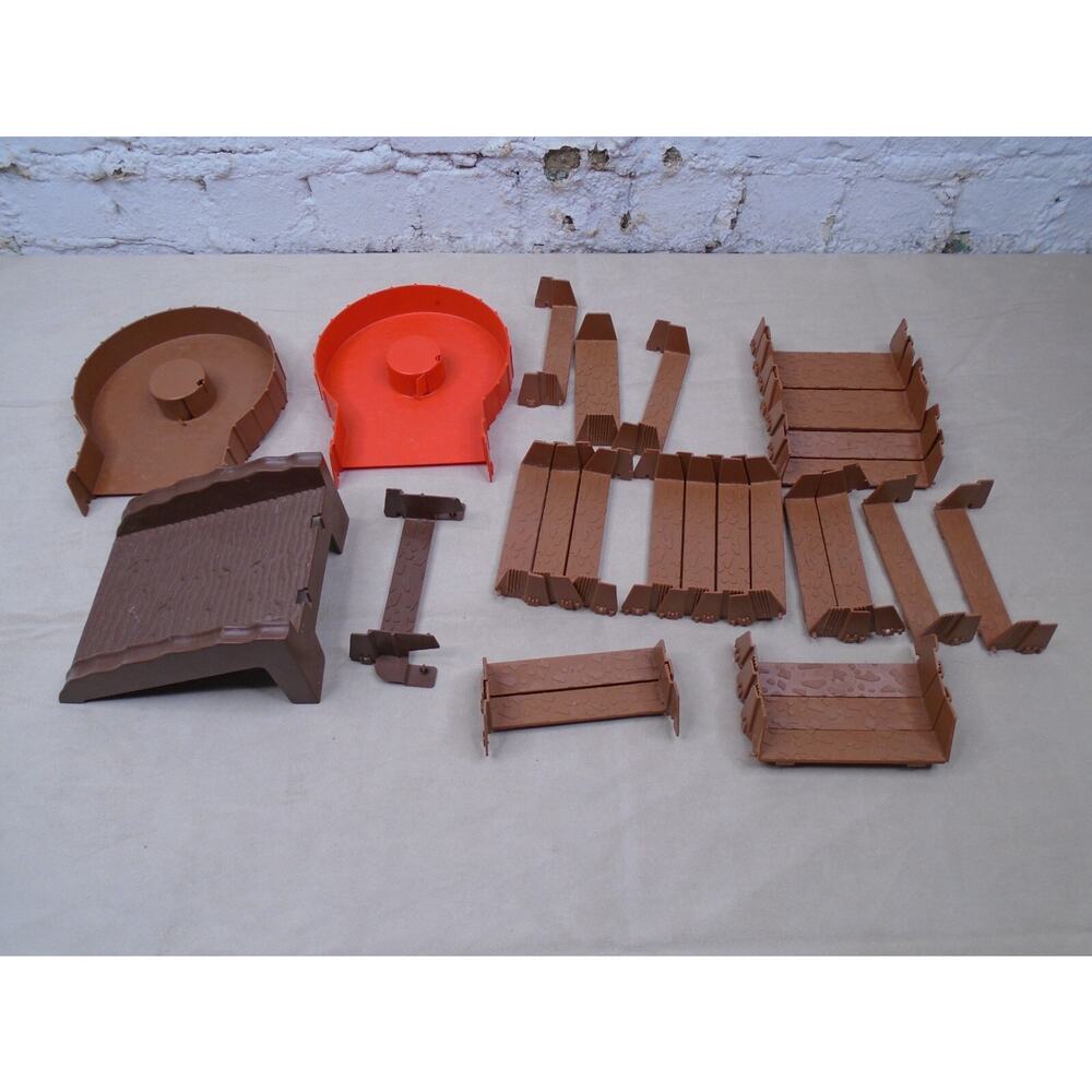 Vintage Lot 1982 Schaper Stomper 4x4 Toy Wild Country Track Parts